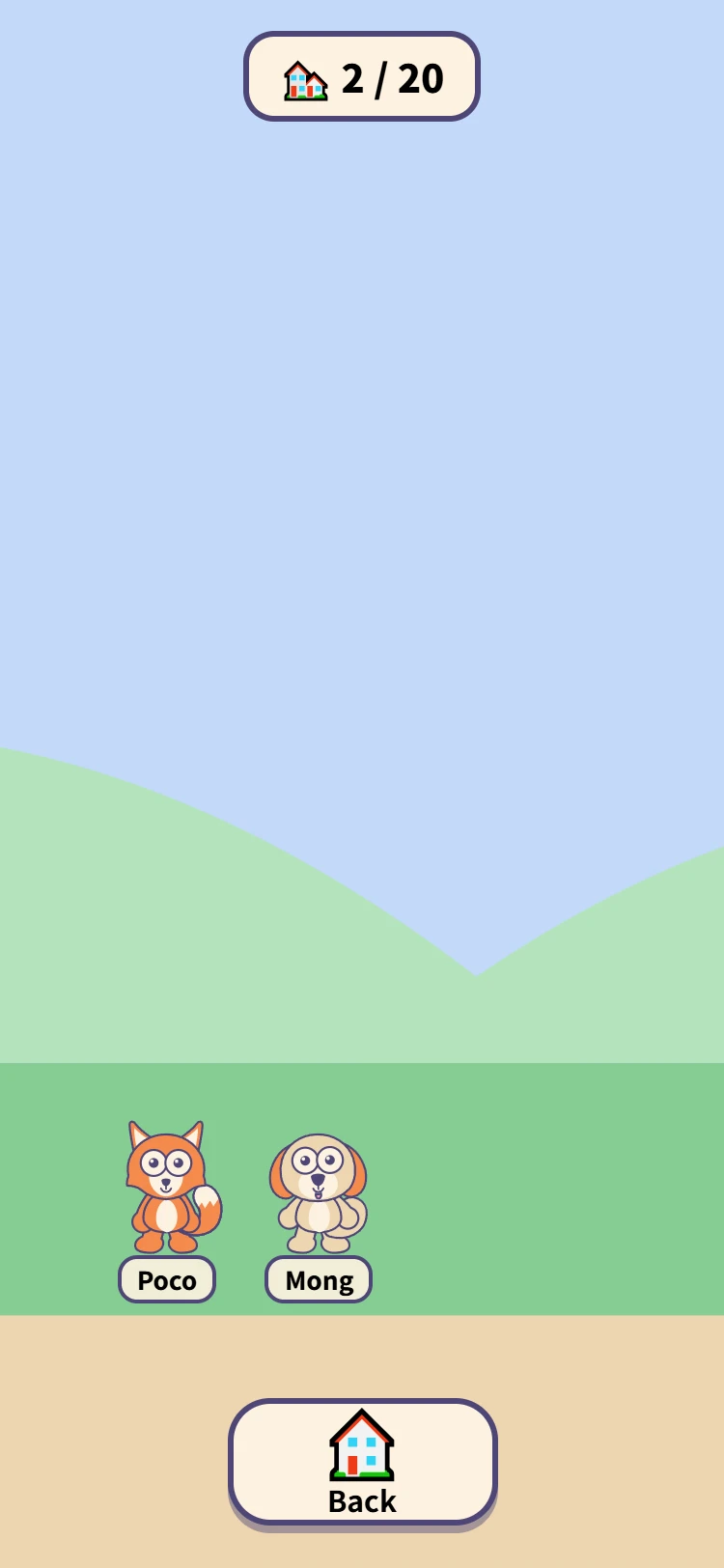 The village, and more than one friend